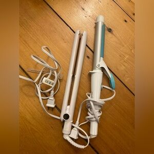 curling iron and straightener bundle